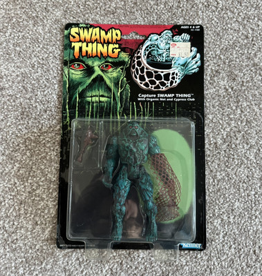 Kenner Swamp Thing Figur MOC  Capture Swamp Thing 1990 Sealed Neu