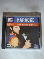 MTV Karaoke New Ballads of Rock CD G The Singing Machine G6104N 16 Tracks