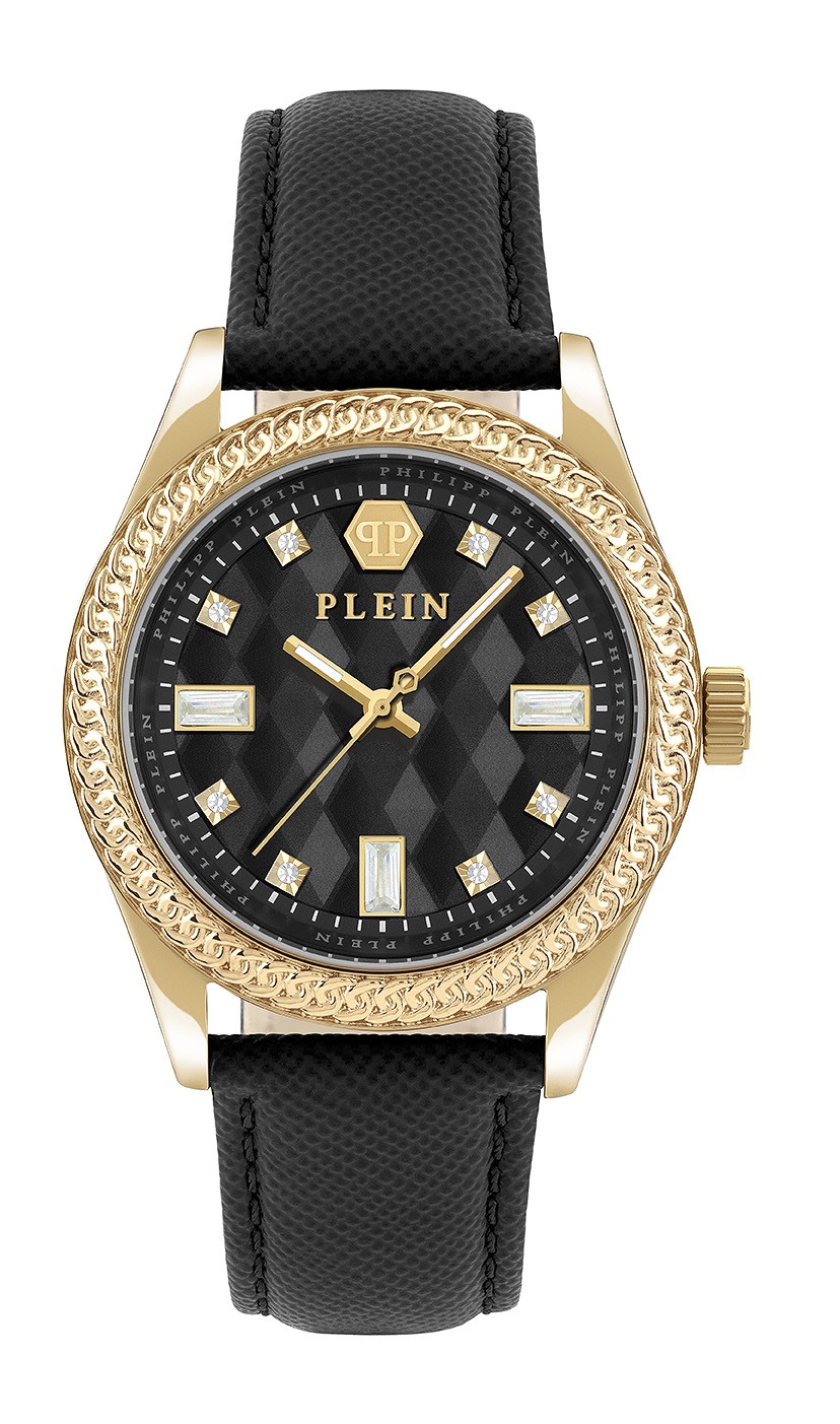 Philipp Plein Black Womens Analogue Watch Queen PWCDA0224