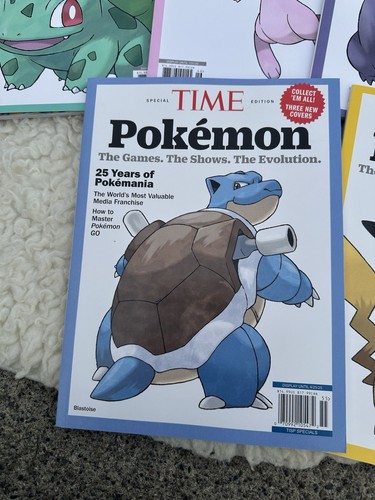2025 Time Magazine POKEMON GAMES Shows EVOLUTION 6 Covers SPECIAL EDITION! - Picture 6 of 6