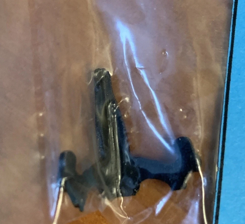 Island Crafts Miniaturas Hierro Fundido 1:12 Hierro de Mano y 2 Soportes para Placa/Imagen Nuevo de Lote Antiguo Foto 3 de 4