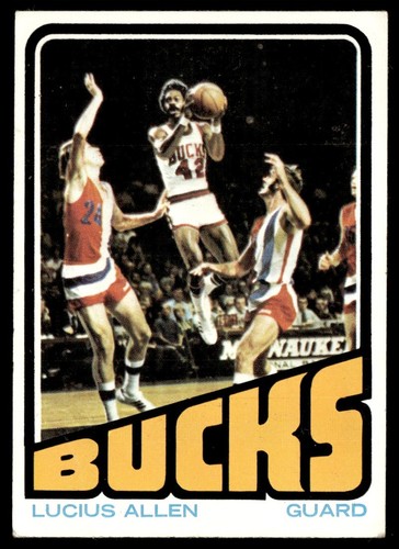 Lucius Allen #145 1972 Topps card