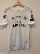Jersey Retro Real Madrid 2016 Champions League Final Shirt Ramos Vintage Ronaldo