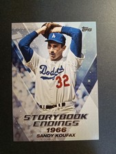 2018 Topps Update Series - Storybook Endings Sandy Koufax #SE-3