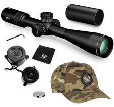 Vortex Optics Viper PST Gen II 5-25x50 FFP Riflescope EBR-7C MOA with Hat