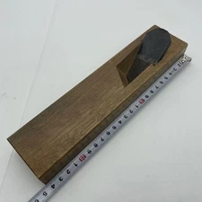 Japanese Kiwaganna Shoulder Plane 24cm Steel Body Woodworking Tool Vintage