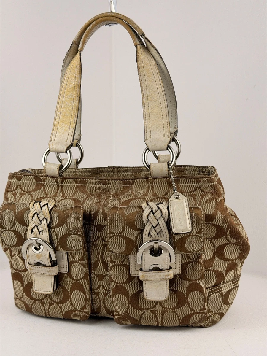 Coach Legacy Zip Canvas Exterior Bags & Handbags for Women for