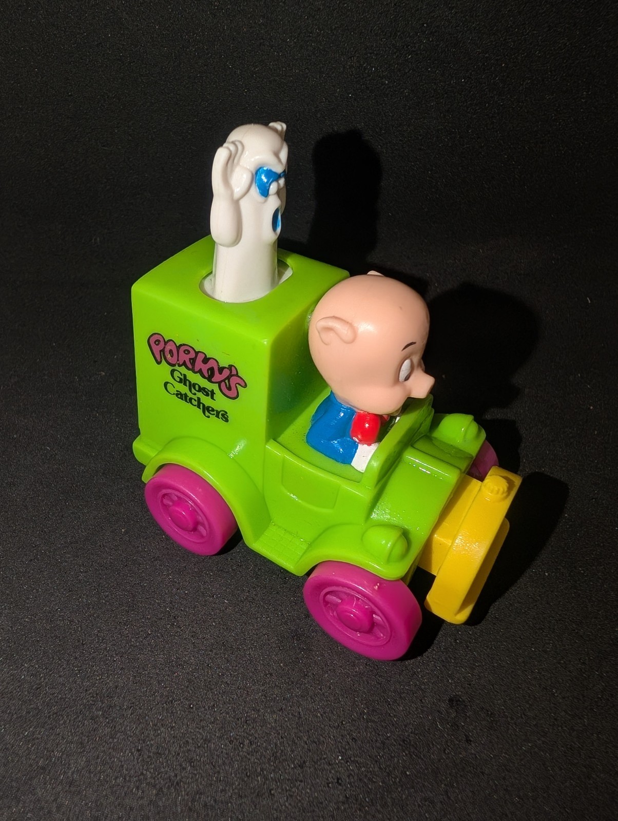 Porky Pig 1992 ghost car vintage toy figure