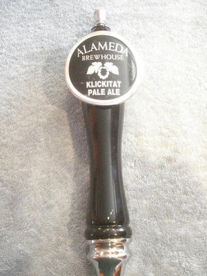 ALAMEDA BREWHOUSE KLICKITAT PALE ALE CERAMIC BEER TAP HANDLE (11 1/2'')