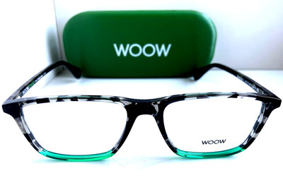 WOOW Paris Short Cut 1 6178 54mm Gray Men's Eyeglasses Frame 54-17-148 France