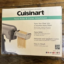 NEW IN BOX Cuisinart Pastafecto Pasta Roller Cutter Attachments PRS-50 for SM-50