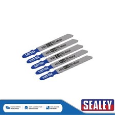 Sealey Jigsaw Blade for Metal 92mm 17-24tpi Pack of 5 SJBT118A