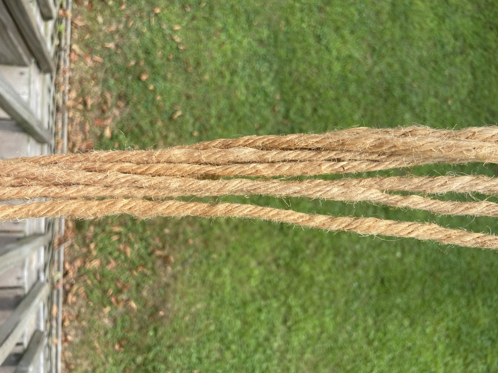 Lot Of 2 Macrame Plant Hangers 39 In Binder Twine Boho Vintage