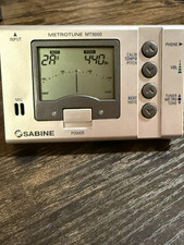Sabine MetroTune MT9000 Chromatic Tuner Metronome Tone Generator Tested