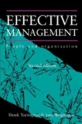Effective Management : People and Organisation Paperback