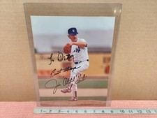 VTG Jim Catfish Hunter AUTOGRAPHED Photo 8x10 Yankees 