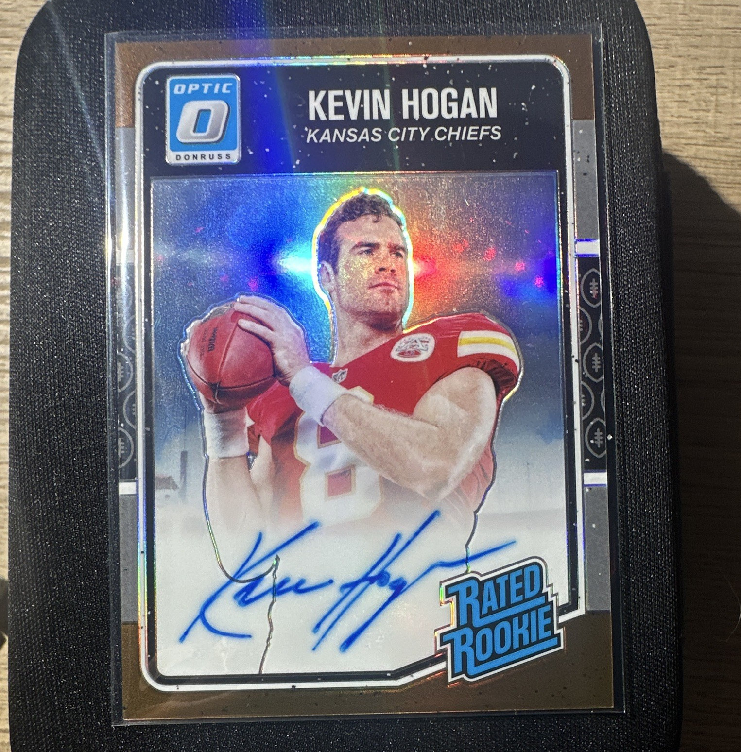 Kevin Hogan Panini Donruss Optic #182 Autograph