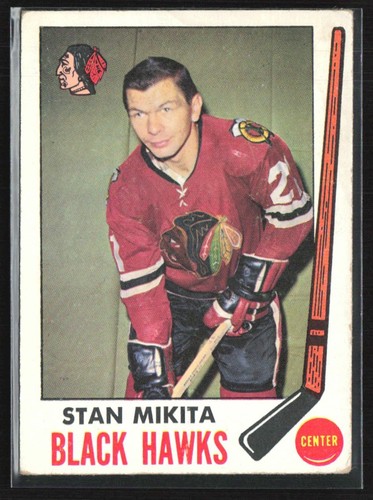 Stan Mikita #76 1969 Topps card