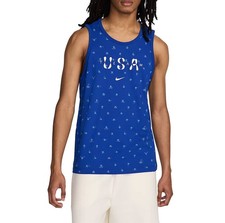 Nike Men's Olympic Sports Team USA Club Tank Top Old Royal Blue, XL