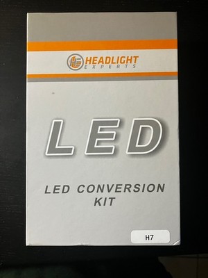 H7 LED HIGH BEAM LED LIGHT CONVERSION KIT