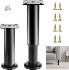 Adjustable Feet Bed Sofa Bed Mobile 18-30cm Legs Steel Table Wardrobe
