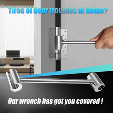 Door Hinge Adjustment Tool Set 2 Pack Double-Ended Flag Door Hinge Wrench Fits