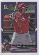 2018 Bowman Chrome Prospects Purple Refractor /250 Gavin LaValley #BCP119 08kw