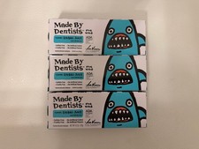 Made By Dentists Kids Toothpaste Eyeball Juice Fluoride 4.2oz 3 Pack 1.19 per gallon