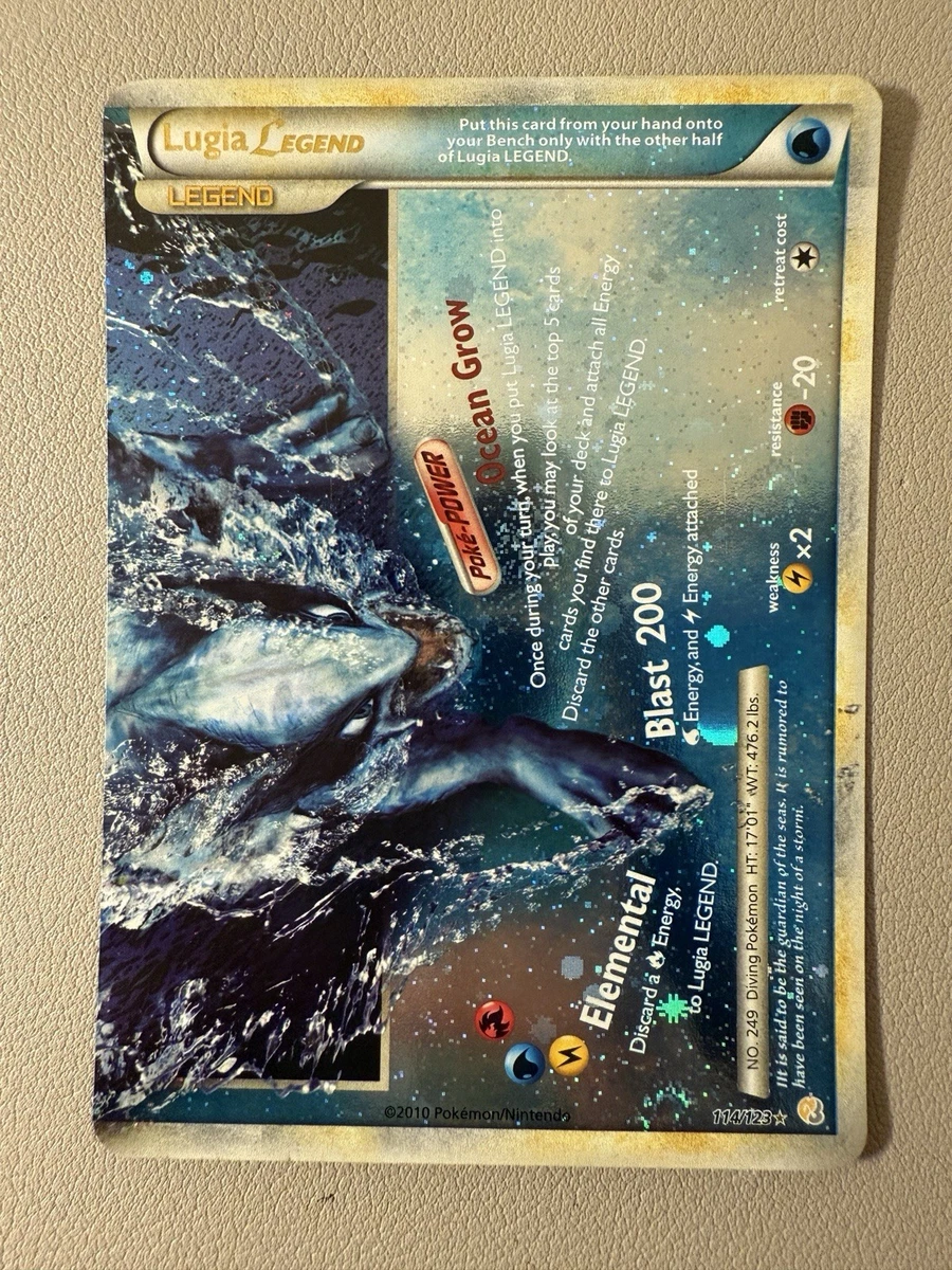 ルギア lugia プロモ　英語版　レジェンド Lugia Pokémon TCG Heartgold & Soulsilver English Collectible