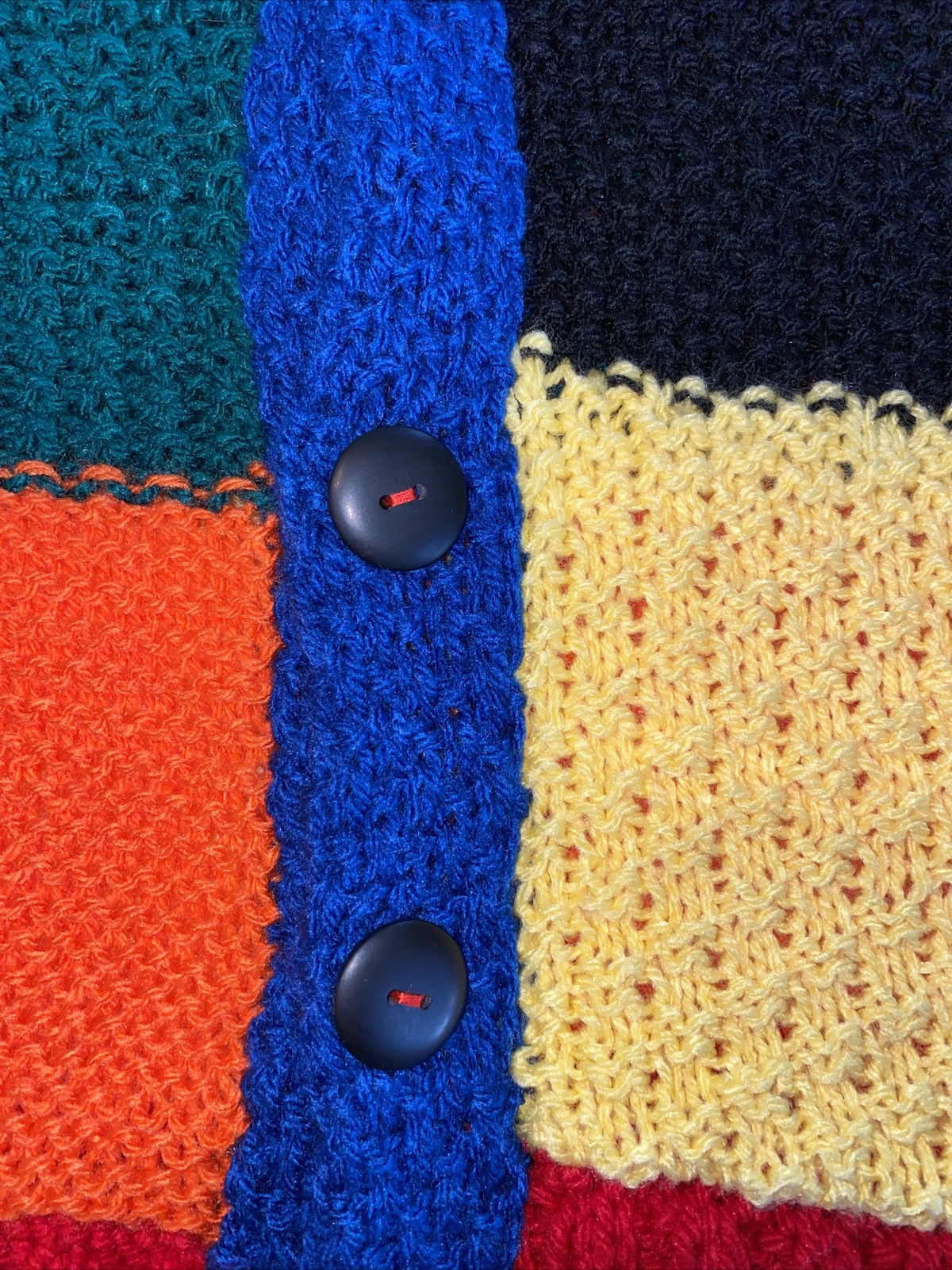 Harry Styles Handmade Croche JW Inspired Cardigan Multicolored image 9