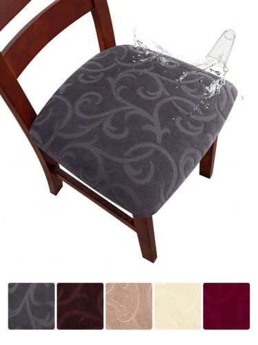 6PCS waterproof elastic chair covers suitable for restaurants, kitchens, hotels