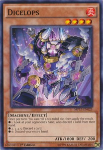 Dicelops - MP17-EN025 - Common - 1st Edition x3 - Near Mint
