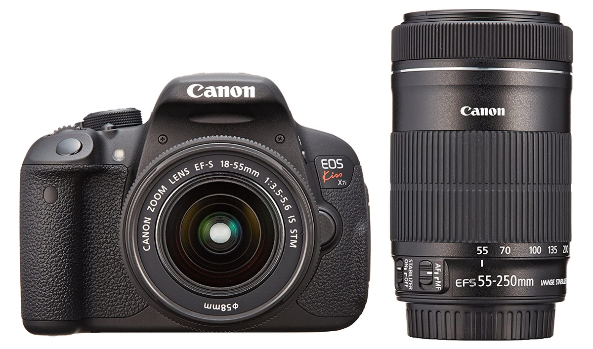 Canon Digital SLR Camera EOS Kiss X7i Zoom Lens Kit | eBay UK