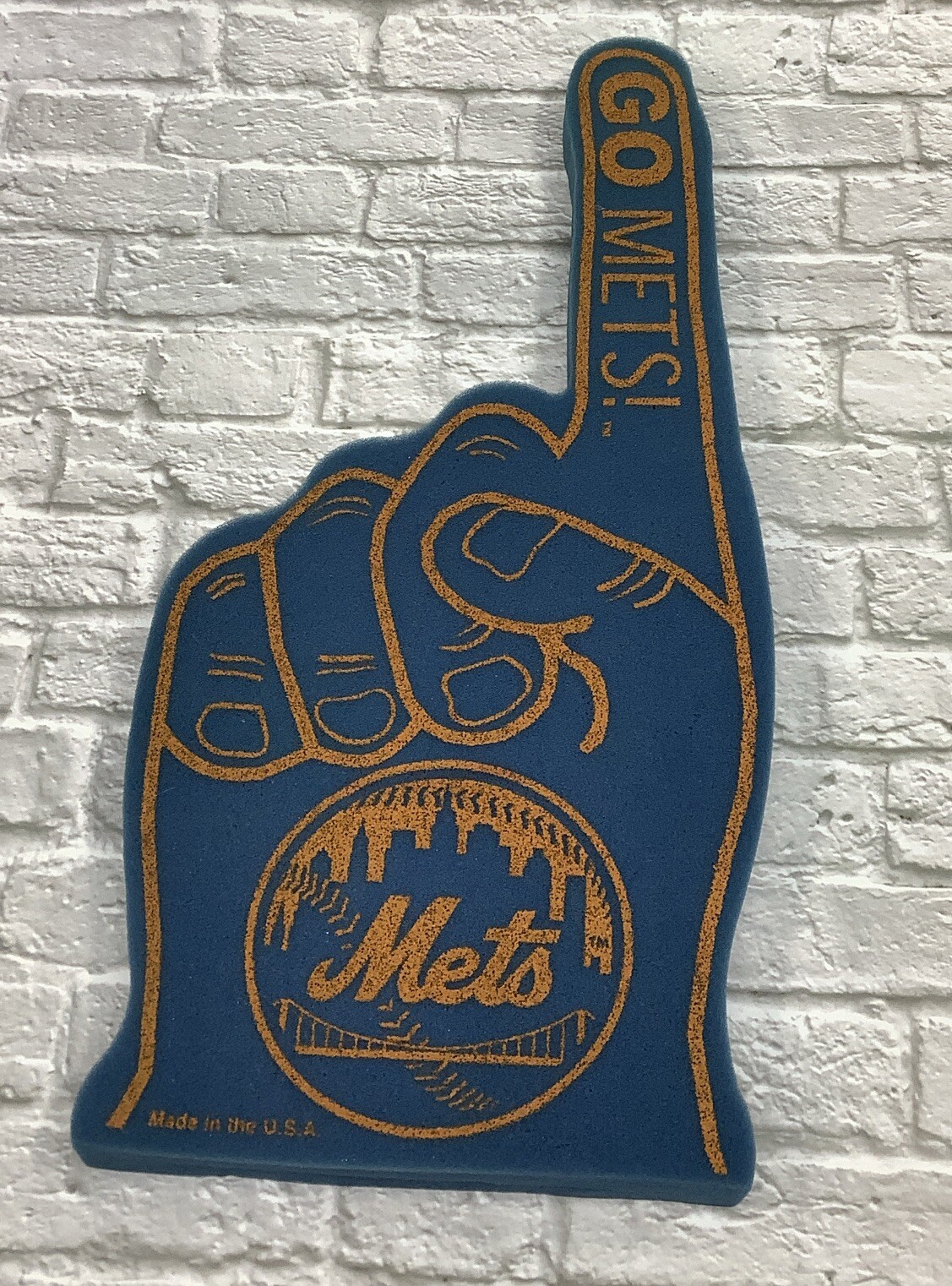 2012 Wincraft MLB, New York Mets 50th Anniversary Souvenir Foam Finger