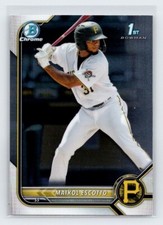 2022 Bowman - Chrome Prospects Maikol Escotto #BCP-52 Pittsburgh Pirates