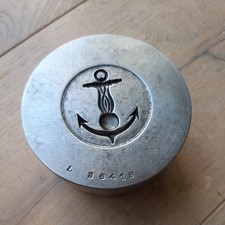 Matrice d'insigne casque ou beret  gendarmerie maritime marine 8cm diamètre 