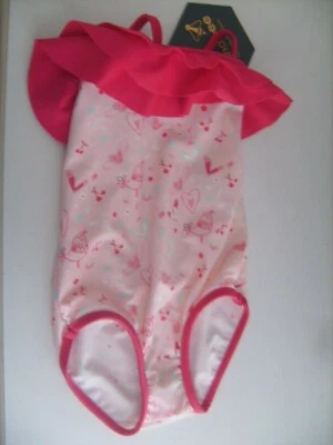 Maillot de bain 1 pièce Wanabee rose imprimé T 2 ans neuf avec étiquette - Photo 1/2