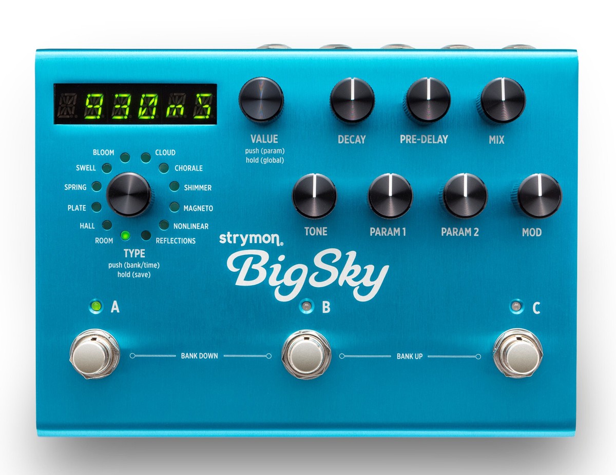 Strymon Bigsky 美品 Strymon BigSky Multi Reverb, BRAND NEW IN BOX! FREE SHIPPING IN