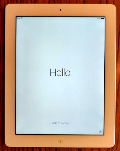 Apple iPad 3rd Gen. 16GB, Wi-Fi, 9.7in - White - Afbeelding 1 van 4