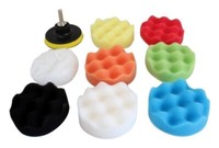 9X Polierschwamm Polierpads Schleifpad Polieraufsatz 80Mm Auto Politur Set KFZ