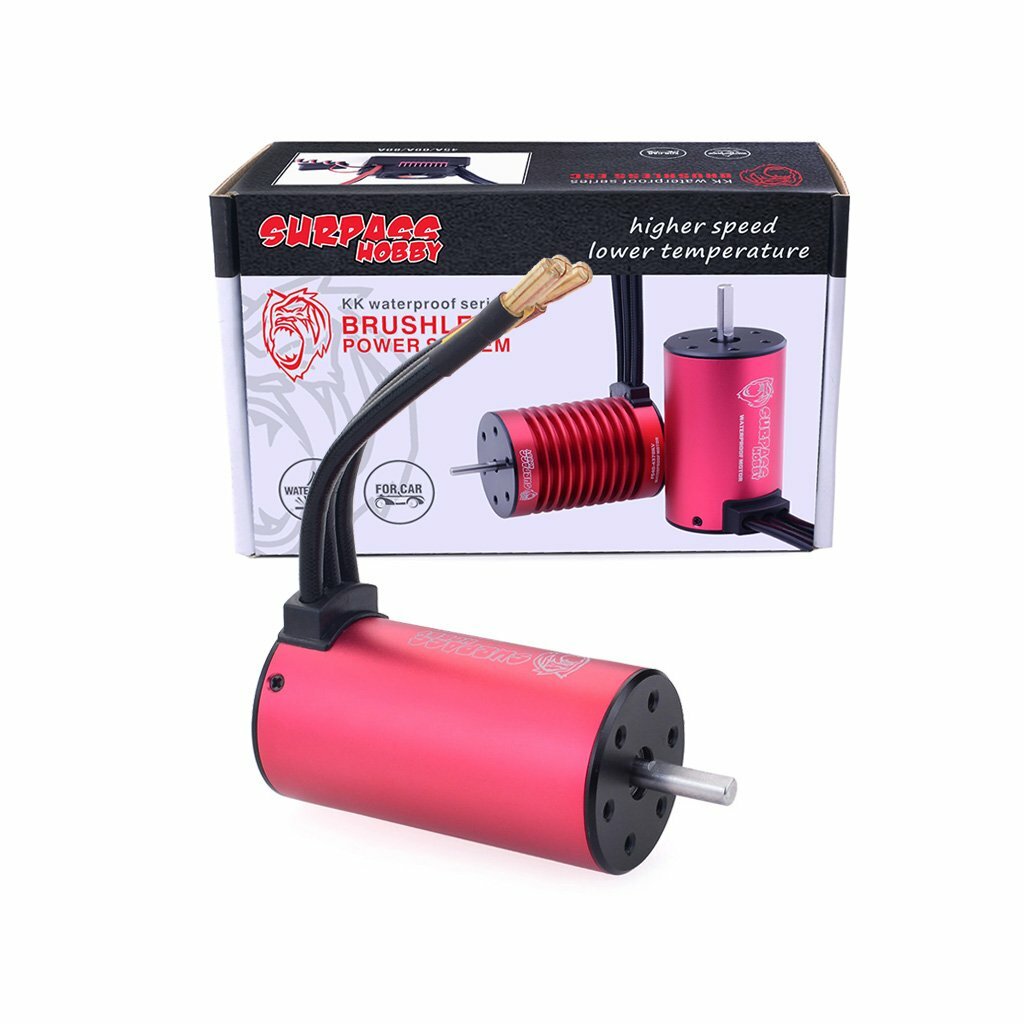 KingVal 3670 2850KV Brushless Motor For 1/8 & 1/10 RC Cars | Waterproof, 5mm Shaft, High Torque - View #4