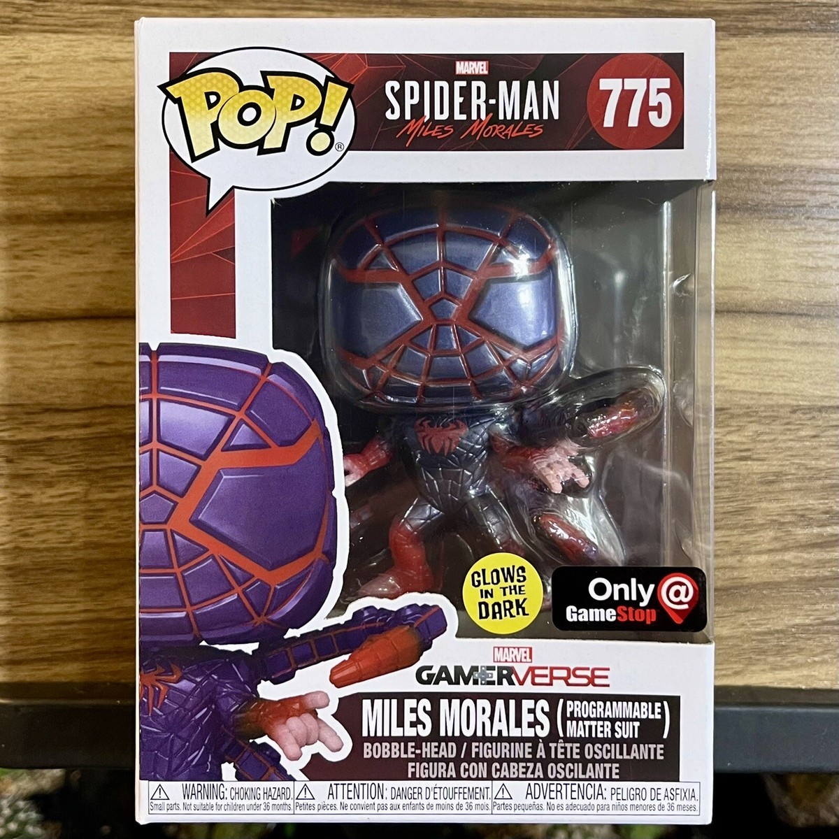 Spider-Man Miles Morales Programmable Matter Suit Funko Pop #775
