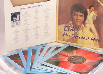 Elvis! His Greatest Hits 7 LP Readers Digest Elvis Presley