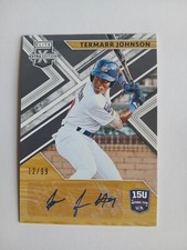 2019 Panini Elite Extra Edition Auto Black #/99 Termarr Johnson (RC) Pirates