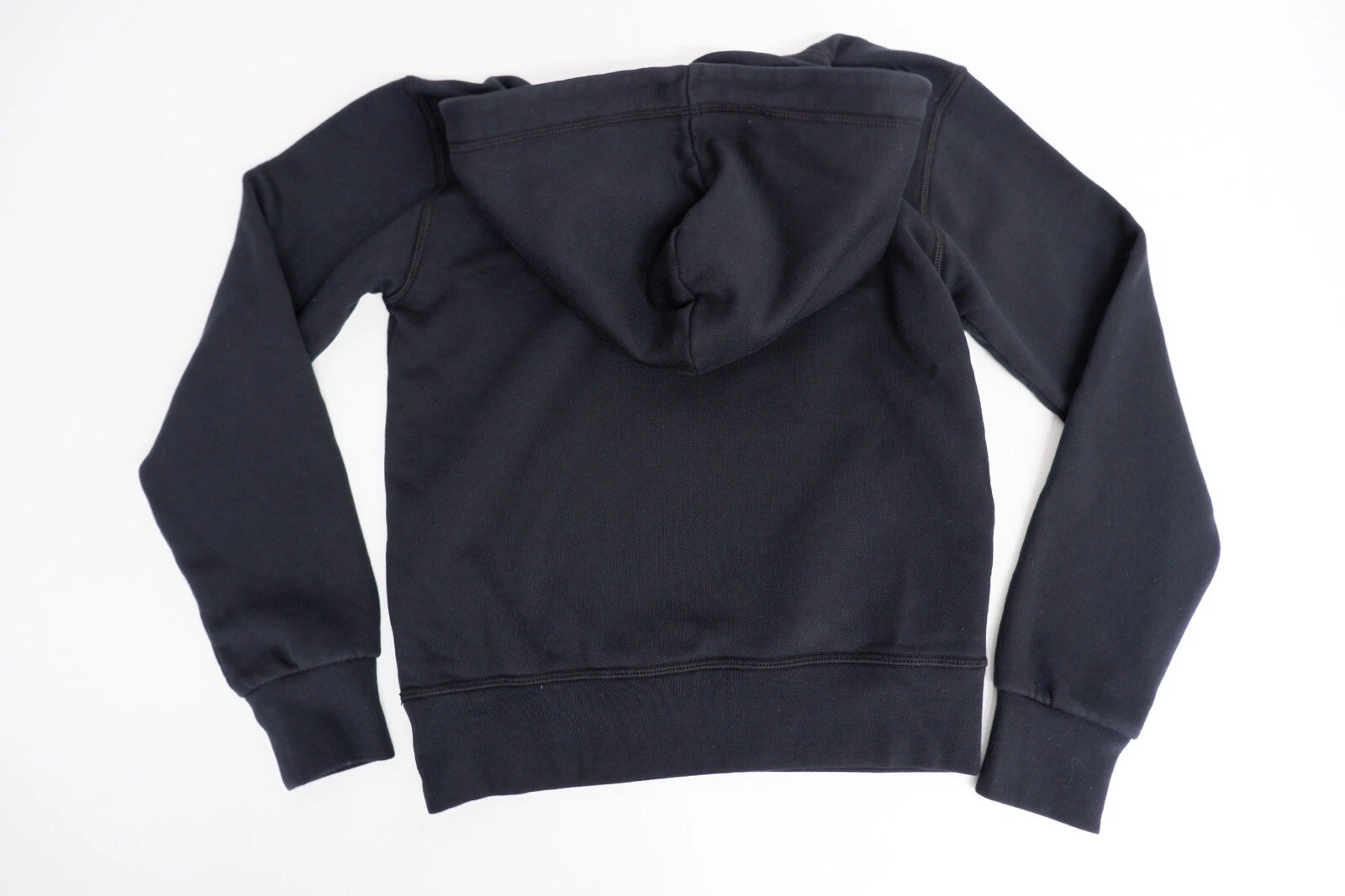 Felpa con cappuccio Dsquared2 DS2 ragazzo taglia età 12 anni nera indossata una volta immacolata