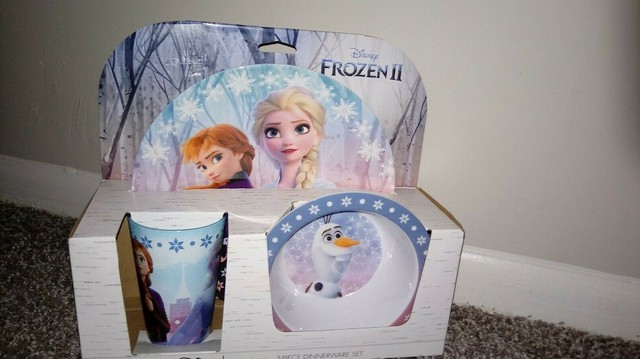 disney frozen mealtime set