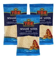 [ 3X 100G ] Trs Sesamsamen Weiß, GeschäLt / Sesam / Sesame Seeds White Hulled