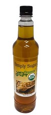 Joe  s Syrup Organic Flavored Syrup, Organic Simply Sugar, 750 ml