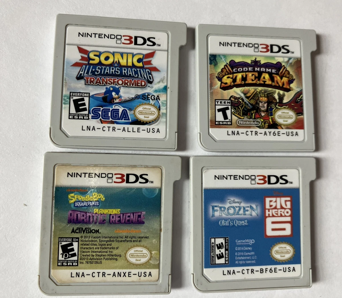 All sonic 3ds games sale
