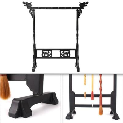 12 Haken Kalligrafie Pinsel Stifthalter Aufhänger Regal für Zuhause Schule Büro